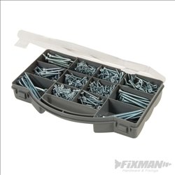 Fixman Zinc-Plated Countersink Screws Pack 780pce