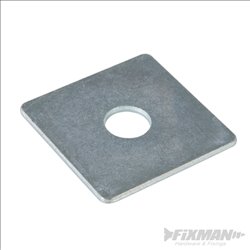 Fixman Square Plate Washers 10pk 50mm x M12