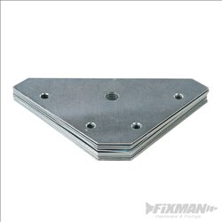 Fixman Corner Plates 10pk 83 x 0.9mm