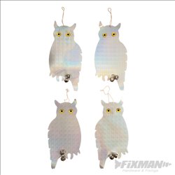 Fixman Bird Repellent Owls 4pk 200 x 410mm