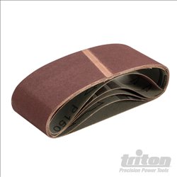 Triton Sanding Belt 75 x 480mm 5pk 150 Grit