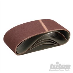 Triton Sanding Belt 100 x 610mm 5pk 100 Grit