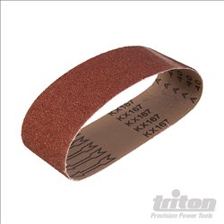 Triton Aluminium Oxide Sanding Belt 5pk TAS40G Sanding Belt 5pk 40G