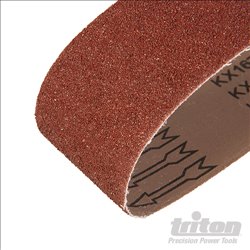 Triton Aluminium Oxide Sanding Belt 5pk TAS40G Sanding Belt 5pk 40G