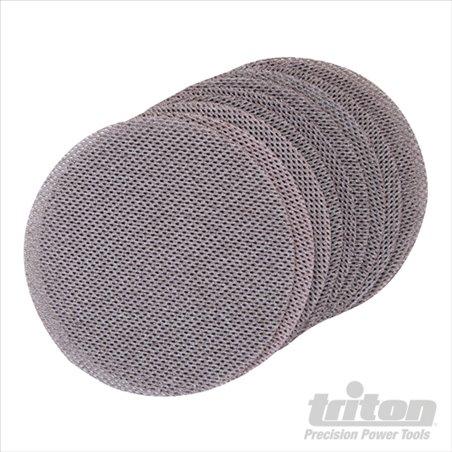 Triton Hook & Loop Mesh Sanding Disc 150mm 10pk 240 Grit