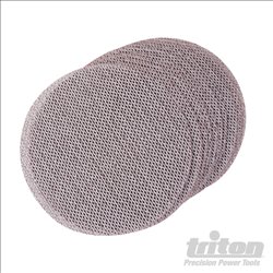 Triton Hook & Loop Mesh Sanding Disc 150mm 10pk 100 Grit