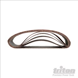 Triton Sanding Belt 100 x 610mm 5pk 40 Grit