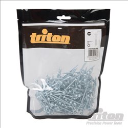 Triton Zinc Pocket-Hole Screws Washer Head Coarse P/HC 8 x 2" 250pk