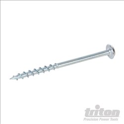 Triton Zinc Pocket-Hole Screws Washer Head Coarse P/HC 8 x 2-1/2" 250pk