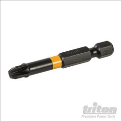 Triton Pozi Screwdriver Impact Bit 15pk PZ3 50mm