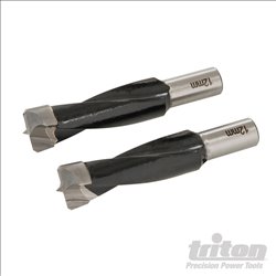 Triton Dowel Jointer Bits 12mm 2pk TDJDB12 Dowel Jointer Bits 12mm 2pk