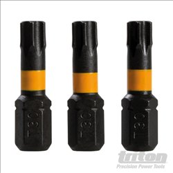 Triton T30 Screwdriver Impact Bit 3pk T30 25mm