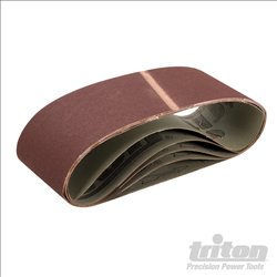 Triton Sanding Belt 100 x 610mm 5pk 150 Grit
