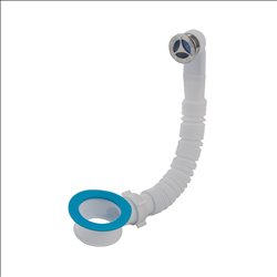 Plumbob Adaptor Ring with Circular Vertical Overflow 27mm