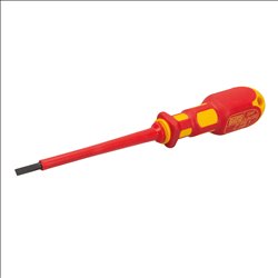 King Dick King Dick VDE Slotted Screwdriver 4 x 100mm